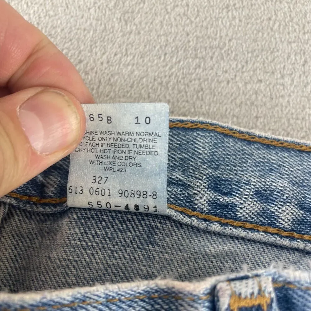 Vintage Levis 550 Jeans Men‎ 33 (Fits 34x30) Blue Relaxed Fit Tapered USA Grunge